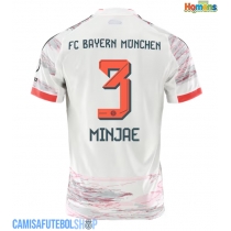 Camisa de time de futebol Bayern Munich Kim Min-jae #3 Replicas 2º Equipamento 2025-26 Manga Curta